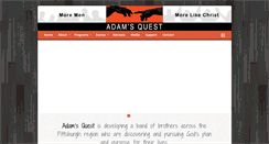 Desktop Screenshot of adamsquest.org